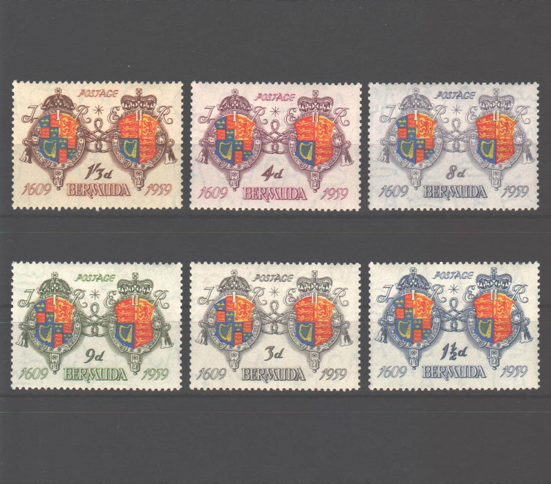Bermuda 1959 Arms of James I and Elizabeth II cv. 2.75$ (TIP A)