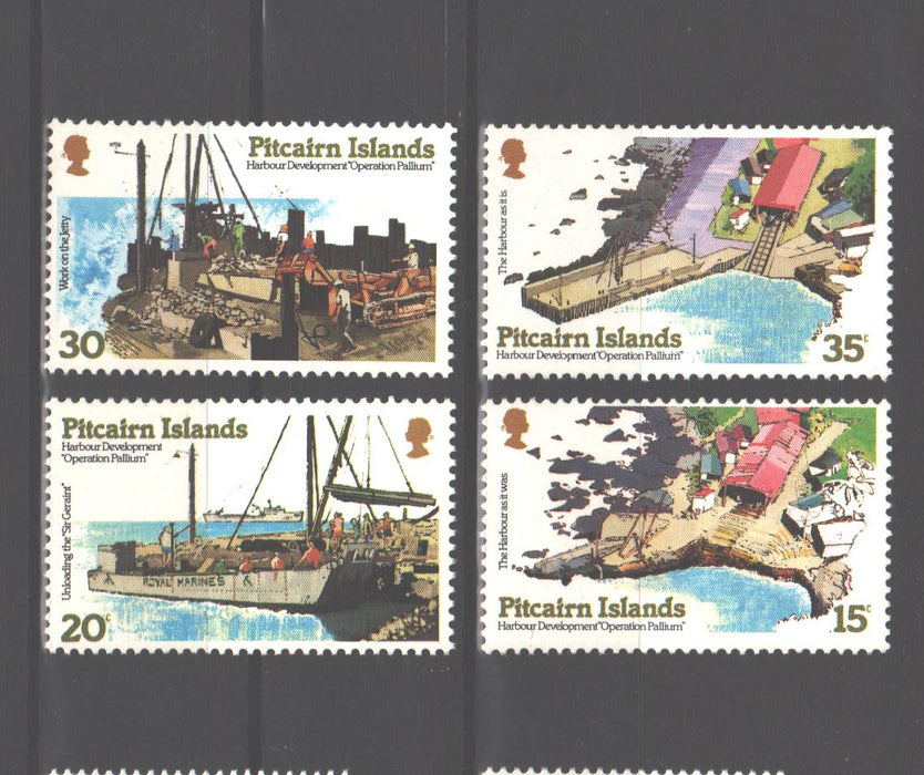 Pitcairn Islands 1978 New Harbor on Pitcairn cv. 2.25$ (TIP A)