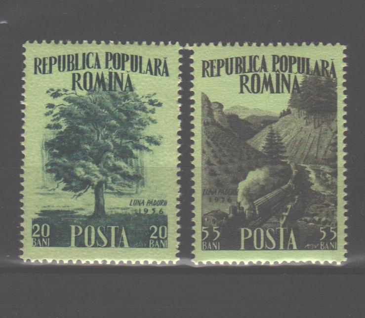 Romania 1956 Luna padurii (TIP C)