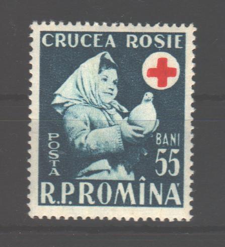 Romania 1957 Saptamana Crucii Rosii (TIP A)