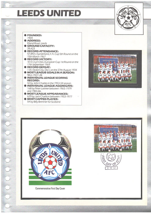 Sport Soccer set FDC Premier League - (TIP F)