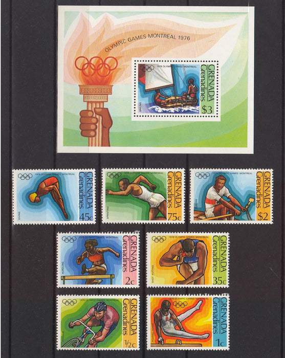 Grenada Grenadines 1976 Olympic Games Montreal cv. 3.40$ (TIP A)