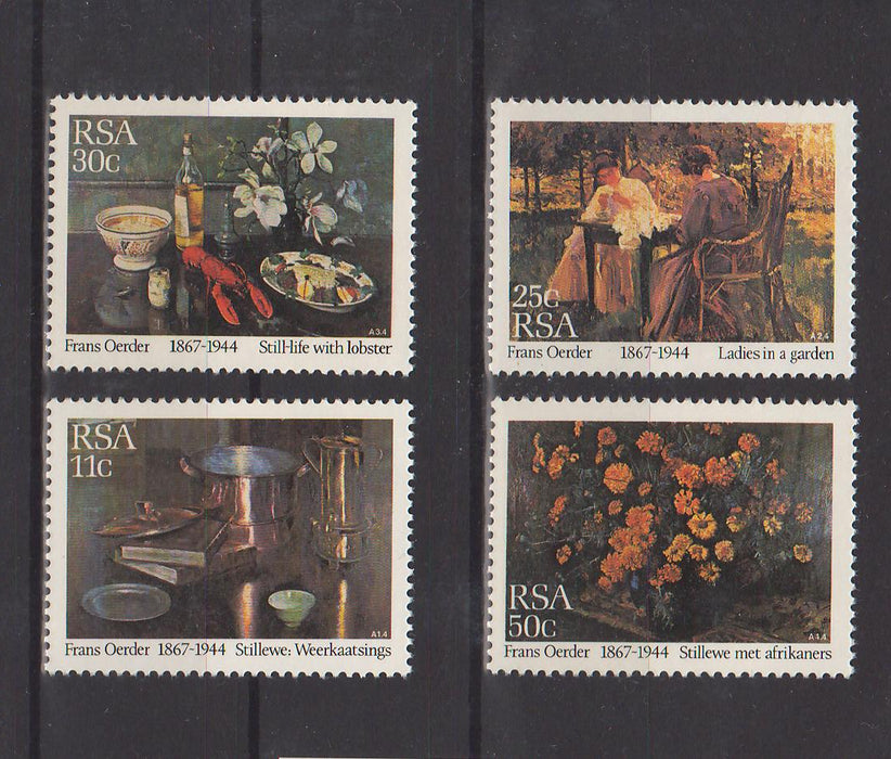 South Africa 1985 Frans David Oerder Painter cv. 1.25$ (TIP A)