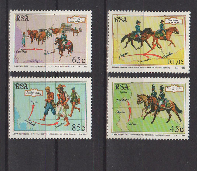 South Africa 1993 First Postal Services cv. 3.65$ (TIP A)