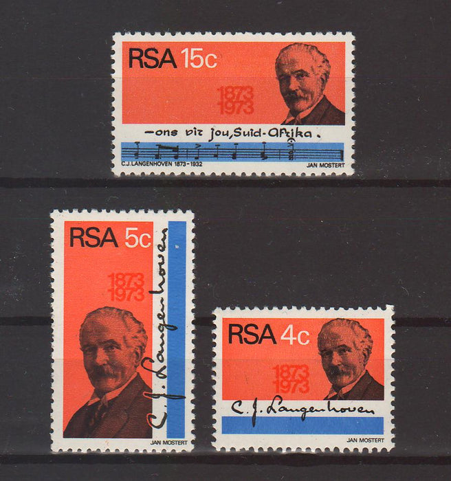 South Africa 1973 Cornelius Jacob Langenhoven cv. 6.15$ (TIP A)