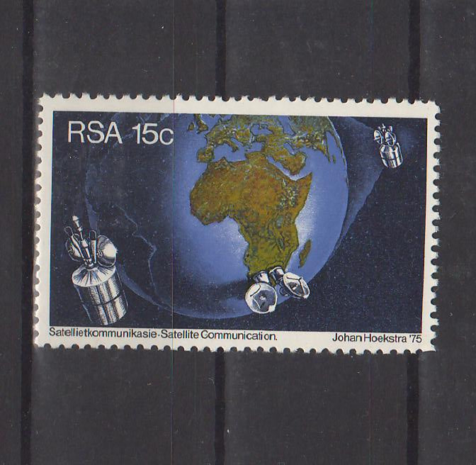 South Africa 1975 Satellites, Radar and Africa on Globe cv. 0.30$ (TIP A)