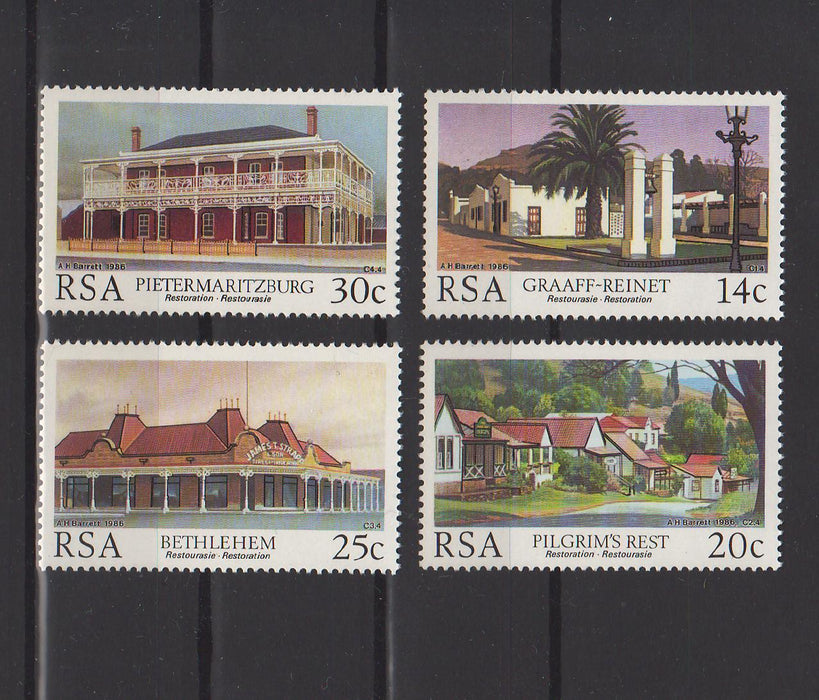 South Africa 1986 Restoration Projects 2.55$ (TIP A)