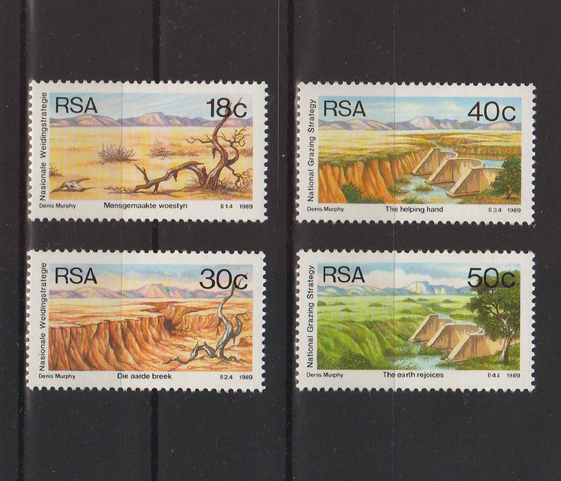 South Africa 1989 Soil Conservation Campaign 3.80$ (TIP A)
