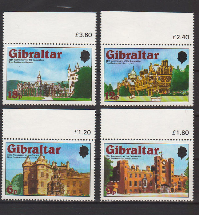 Gibraltar 1978 Royal Houses 1.40$ (TIP A)