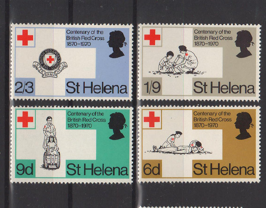 St. Helena 1970 Centenary of British Red Cross cv. 1.20$ (TIP A)