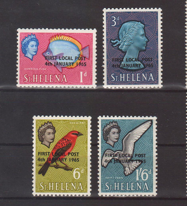 St. Helena 1965 Establishment of the 1st internal Postal Service cv. 1.35$ (TIP A)