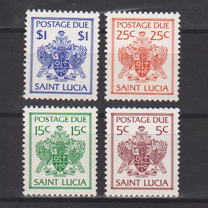 St. Lucia 1981 Arms of St. Lucia 2.20$ (TIP A)