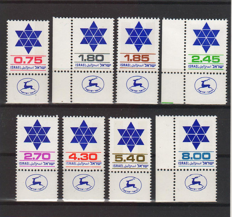 Israel 1975-80 Star of David with Tab cv. 2.75$ (TIP A)