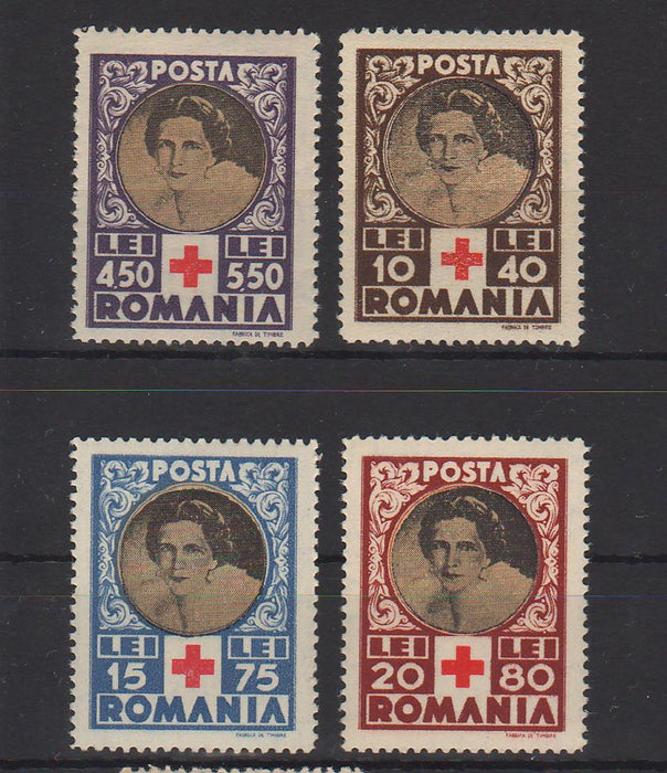 Romania 1945 Crucea Rosie (TIP A)