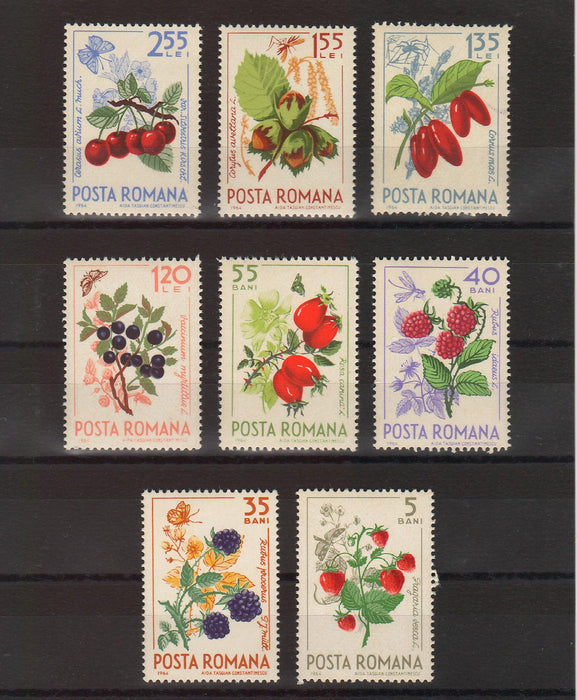 Romania 1964 Fructe de padure (TIP B)