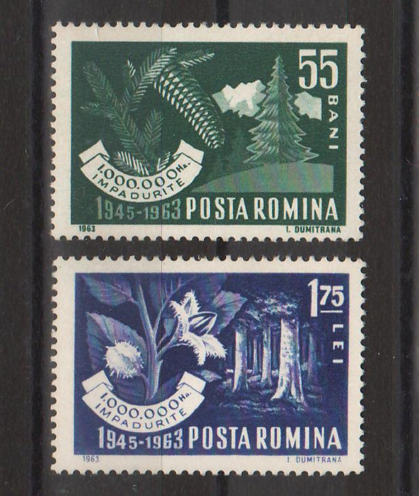 Romania 1963 Impadurirea (TIP A)