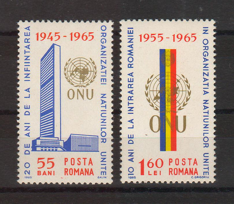 Romania 1965 ONU (TIP A)