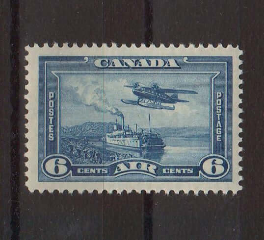 Canada 1938 Mackenzie River Steamer and Seaplane cv. 3.75$ (TIP A)