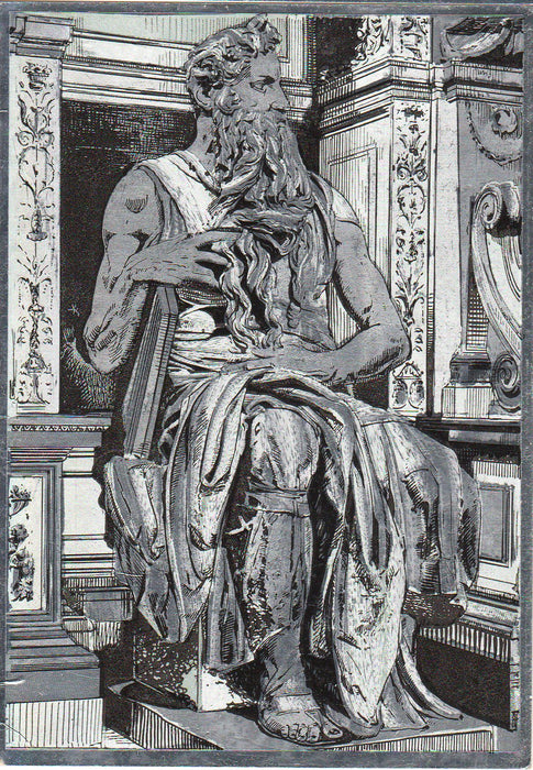 Postcard Italia Roma Mose di Michelangelo (TIP A)