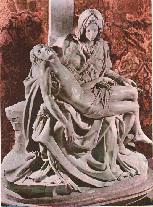Postcard Italia Roma La Pieta di Michelangelo (TIP A)
