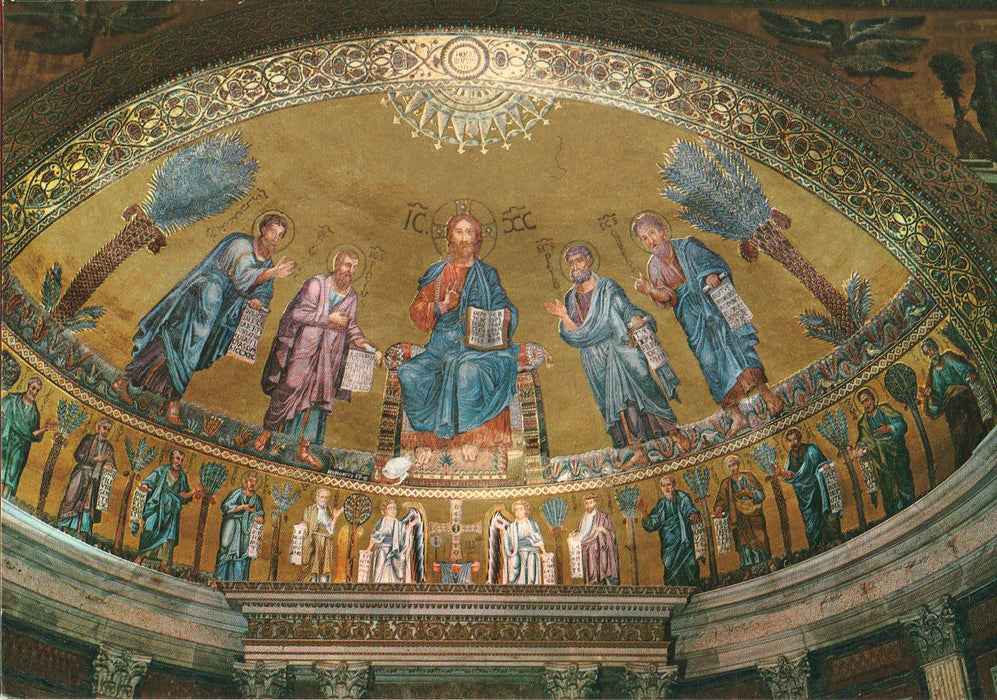 Postcard Italia Roma Basilica di S. Paolo (TIP A)