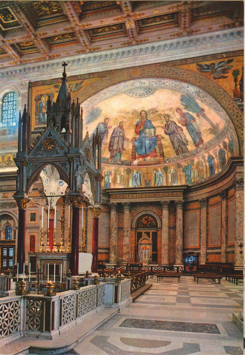 Postcard Italia Roma Basilica di S. Paolo (TIP A)