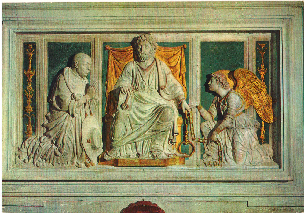 Postcard Italia Roma Basilica di S. Pietro in Vincoli - Tomba del Card (TIP A)