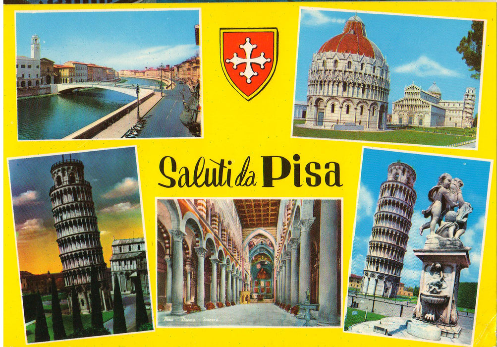 Postcard Italia Pisa (TIP A)