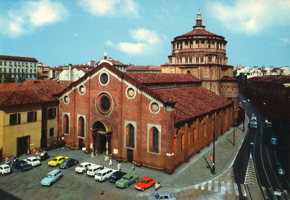 Postcard Italia Milano  Chiesa S. Maria delle Grazie (TIP A)