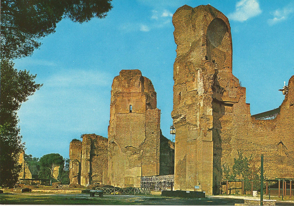 Postcard Italia Roma Terme di Caracalla (TIP A)