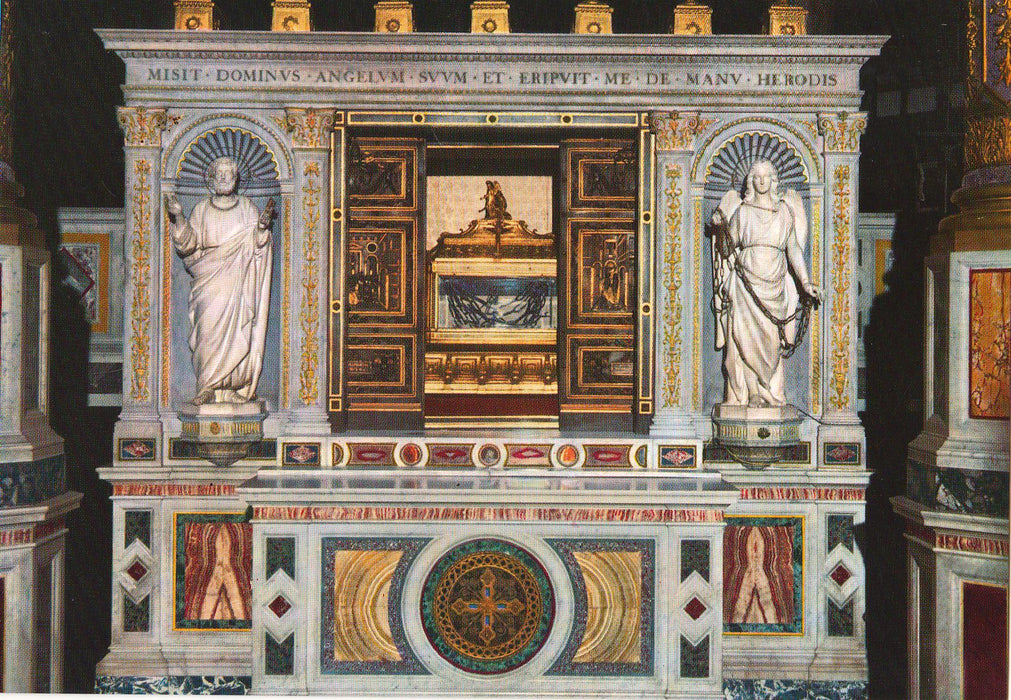 Postcard Italia Roma Basilica di S. Pietro in Vincoli (TIP A)