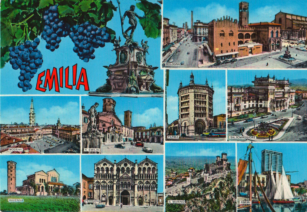 Postcard Italia Emilia (TIP A)