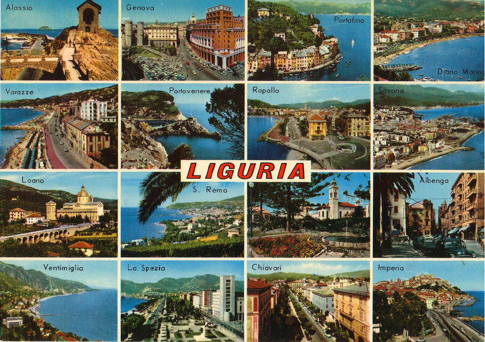 Postcard Italia Liguria (TIP A)