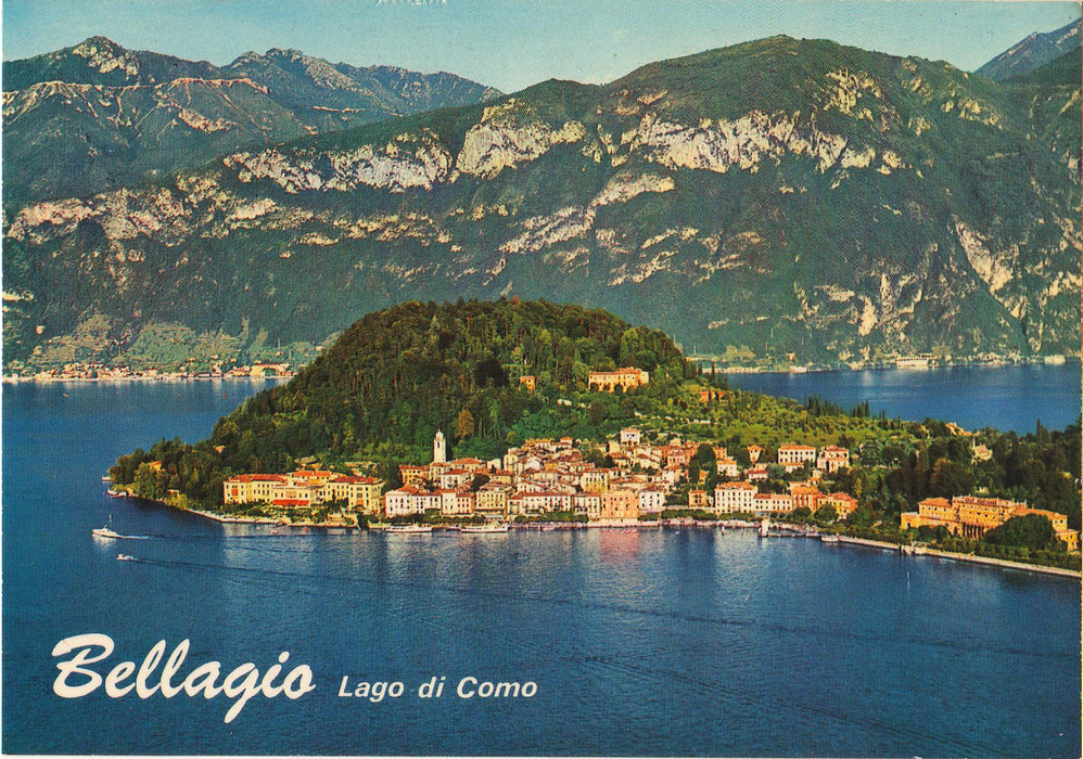 Postcard Italia Belagio Lago di Como (TIP A)