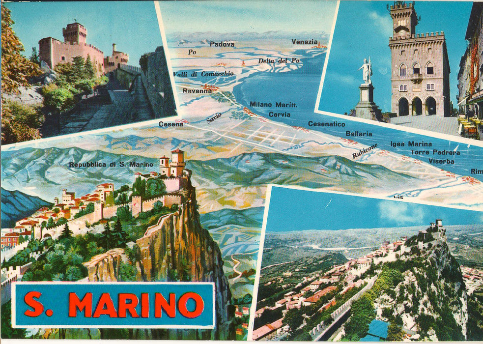 Postcard Italia Repubblica di San Marino (TIP A)