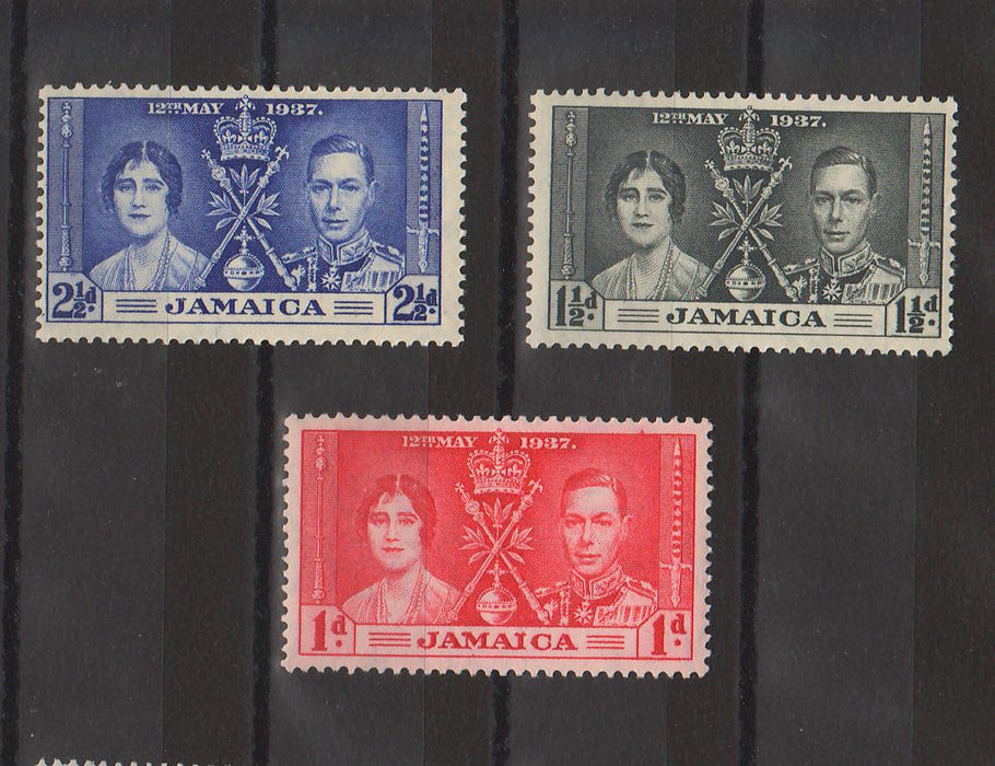 Jamaica 1937 Coronation Issue cv. 2,25$ (TIP A)