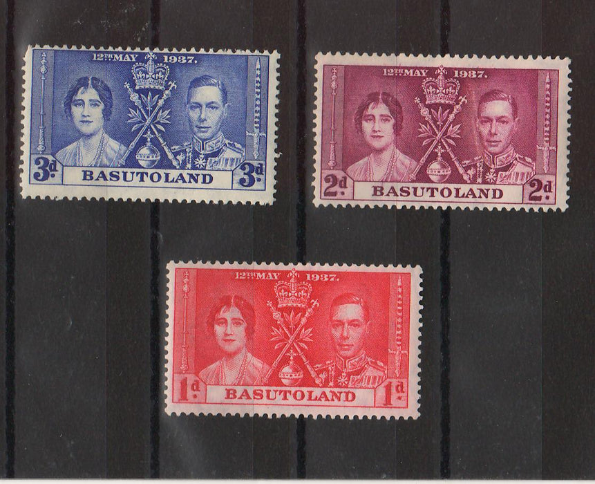 Basutoland 1937 Coronation Issue cv. 1,75$ (TIP A)