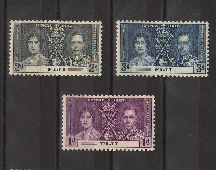 Fiji 1937 Coronation Issue cv. 2,00$ (TIP A)