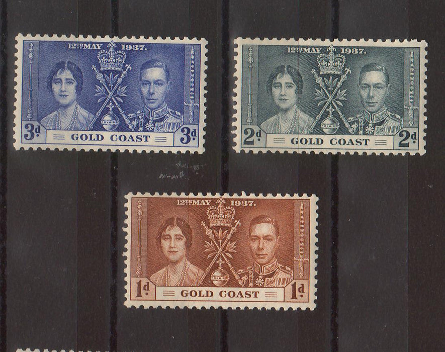 Gold Coast 1937 Coronation Issue cv. 6,00$ (TIP A)
