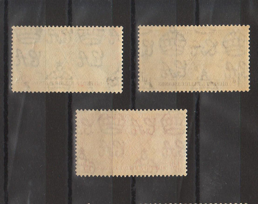 Gilbert & Ellice Islands 1937 Coronation Issue cv. 1,25$ (TIP A)
