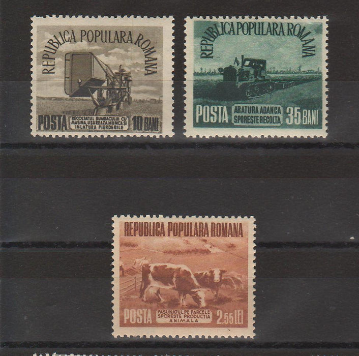 Romania 1953 Agricultura Socialista (TIP A)