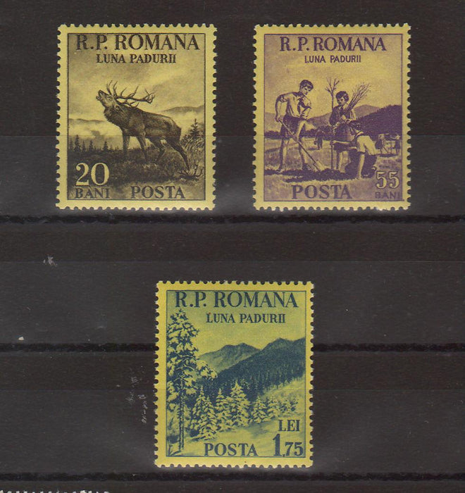 Romania 1954 Luna Padurii (TIP A)
