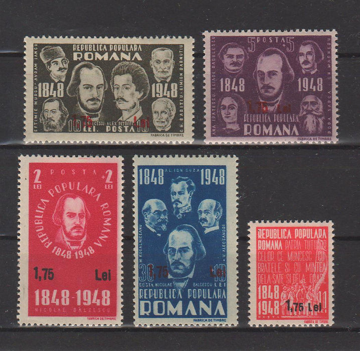 Romania 1952 Revolutia de la 1848 supratipar (TIP D)