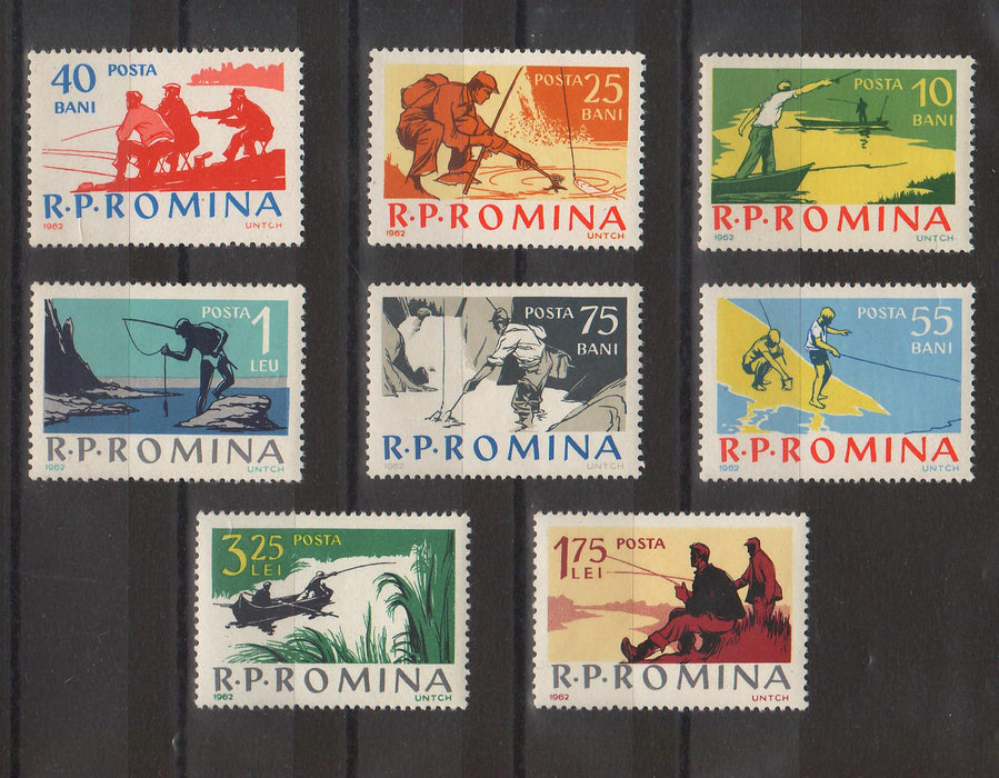 Romania 1962 Pescuit sportiv (TIP A)