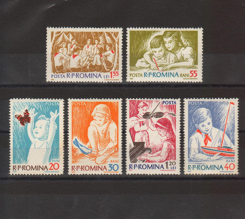 Romania 1962 Copii in RPR (TIP A)