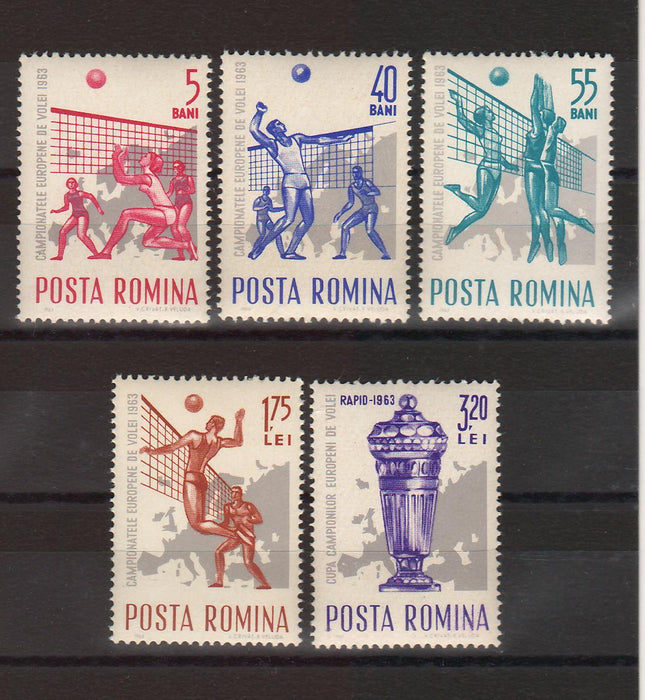 Romania 1963 Campionatele europene de volei (TIP A)